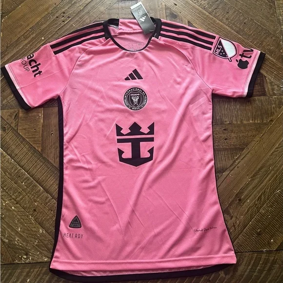 NEW Player Version Inter Miami Leo Messi #10 Jersey 24/25 Home Pink - Picture 6 of 6